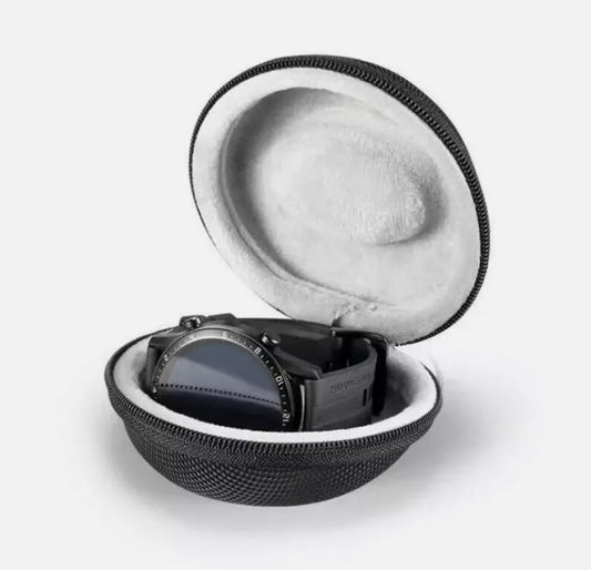 Uhrenetui Reiseetui Uhrenbox Schwarz EVA für 1 Uhr