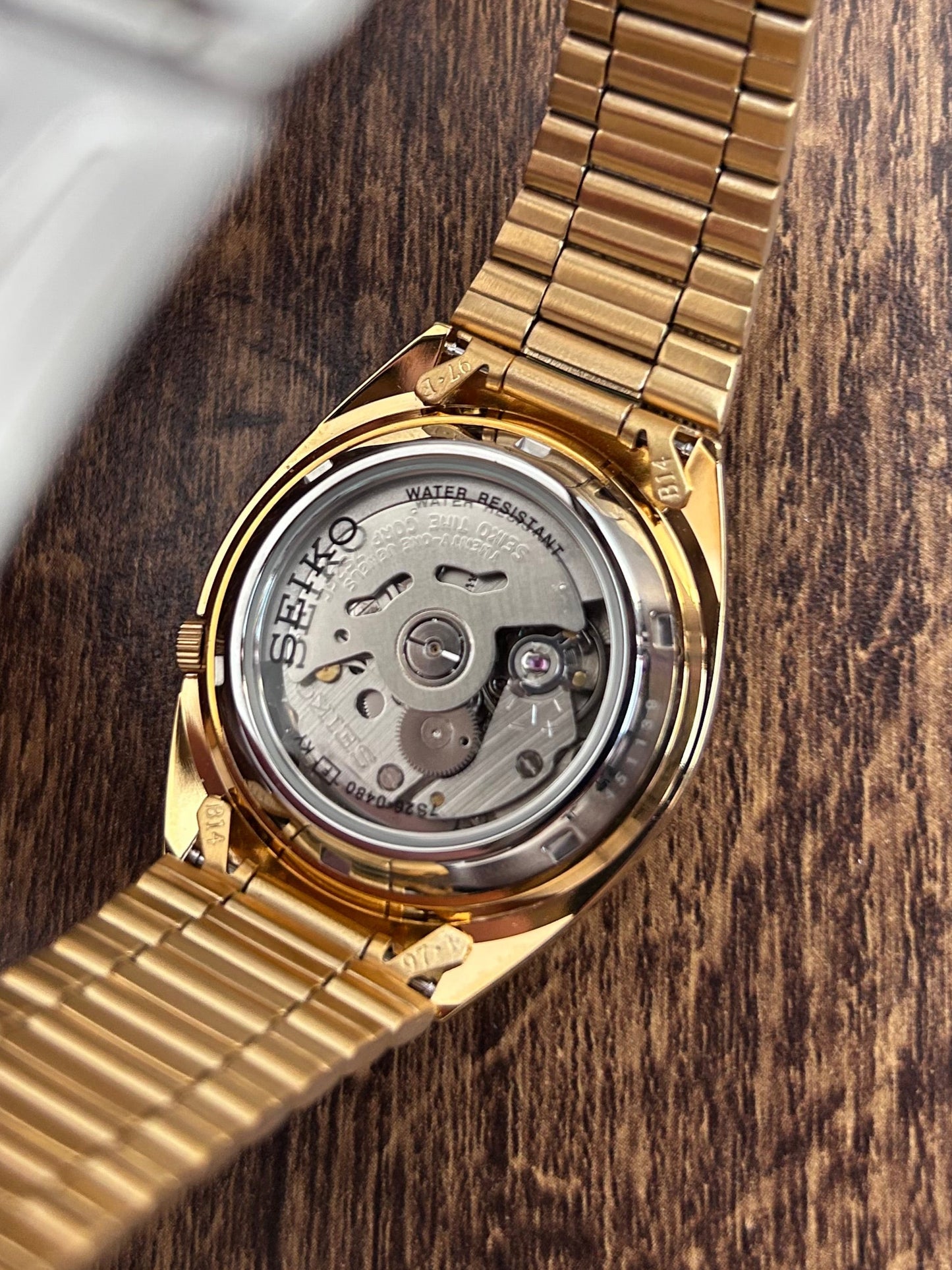 Seiko SNXS80K1 Gold Automatikuhr Herren
