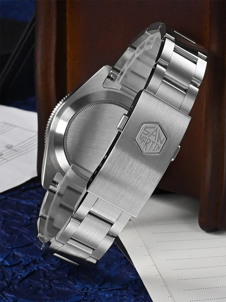 San Martin SN0121T Titanium Automatikuhr Herren Taucheruhr