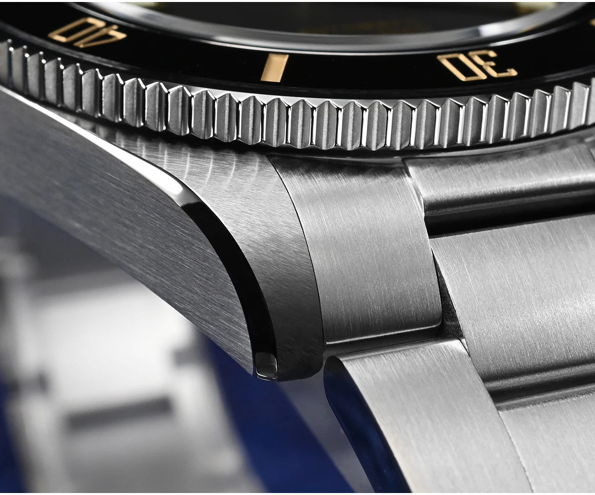 San Martin SN0121T Titanium Automatikuhr Herren Taucheruhr