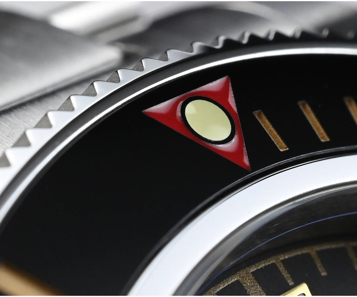 San Martin SN0121T Titanium Automatikuhr Herren Taucheruhr