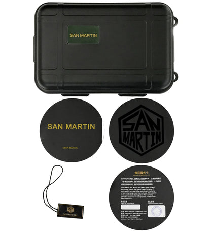 San Martin SN0121T Titanium Automatikuhr Herren Taucheruhr