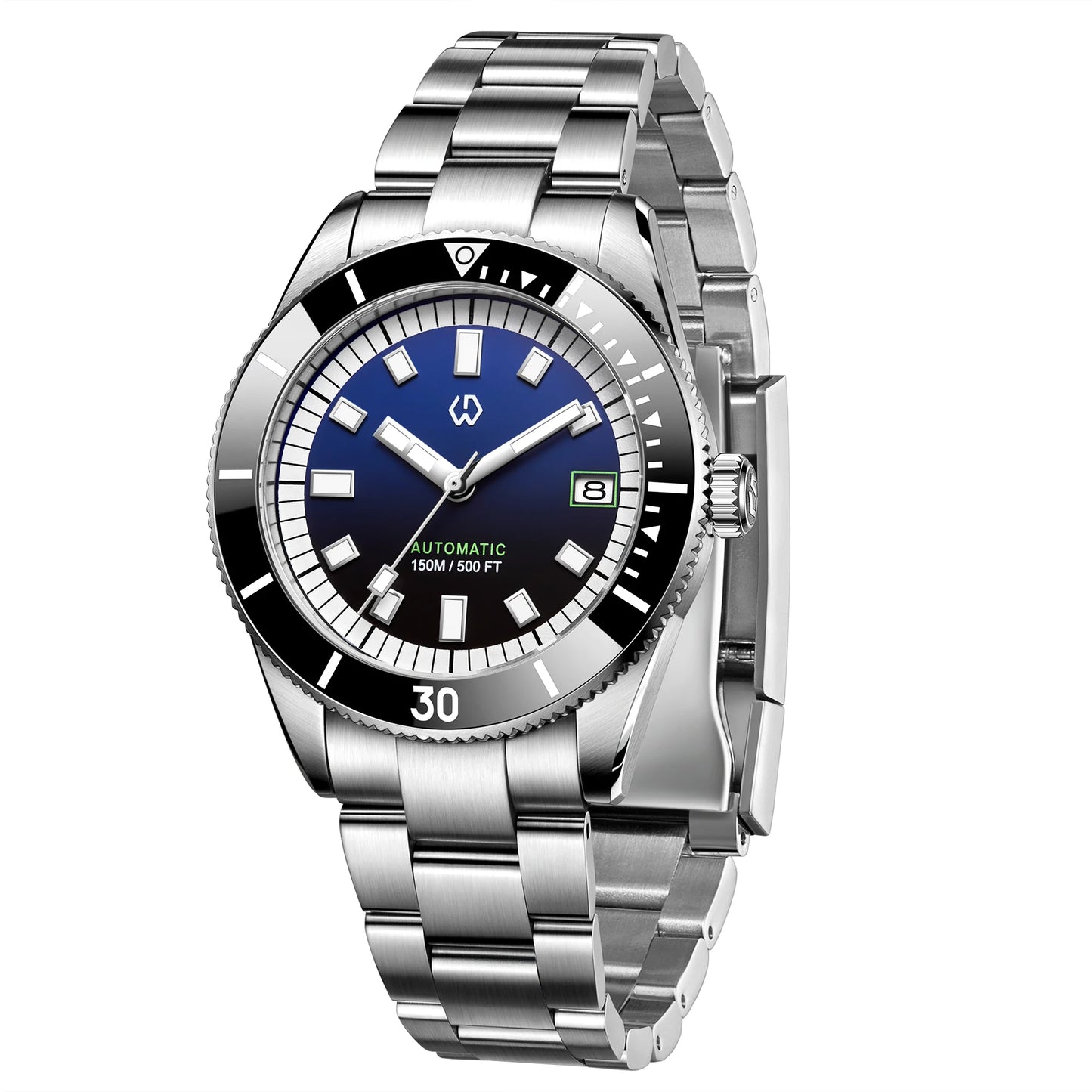 Wishdoit Taucheruhr 40mm Seiko NH35 Werk Edelstahl