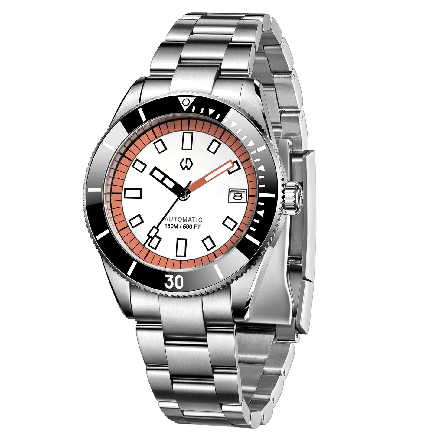 Wishdoit Taucheruhr 40mm Seiko NH35 Werk Edelstahl