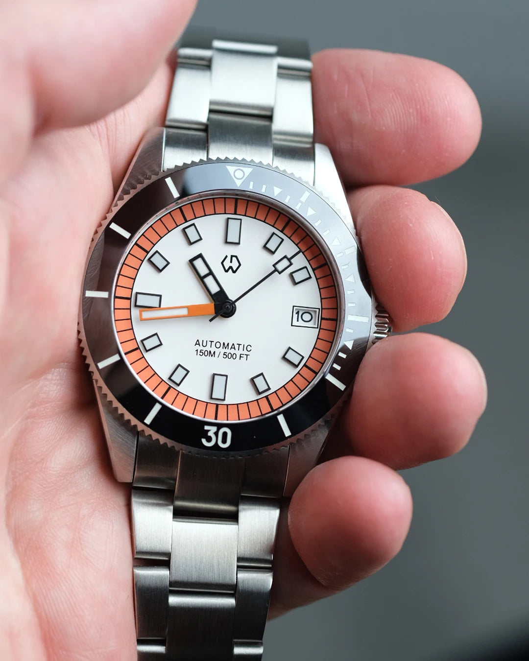 Wishdoit Taucheruhr 40mm Seiko NH35 Werk Edelstahl