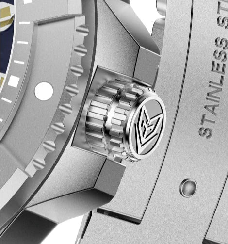Feelnever Taucheruhr Automatik Edelstahl 45mm