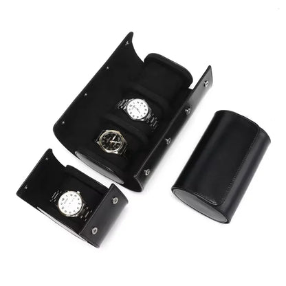 Premium Uhrenrolle Schwarz