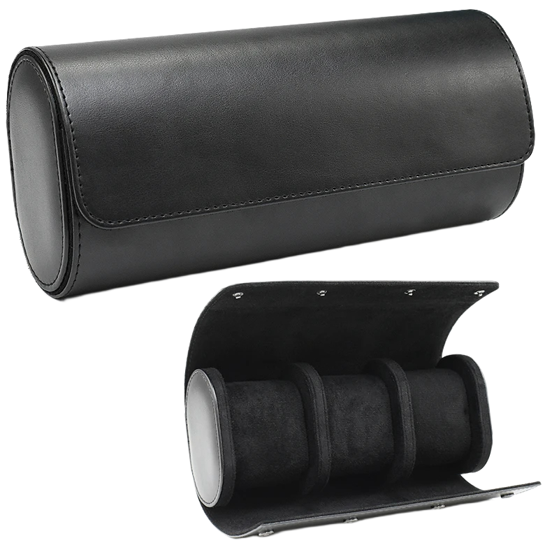 Premium Uhrenrolle Schwarz