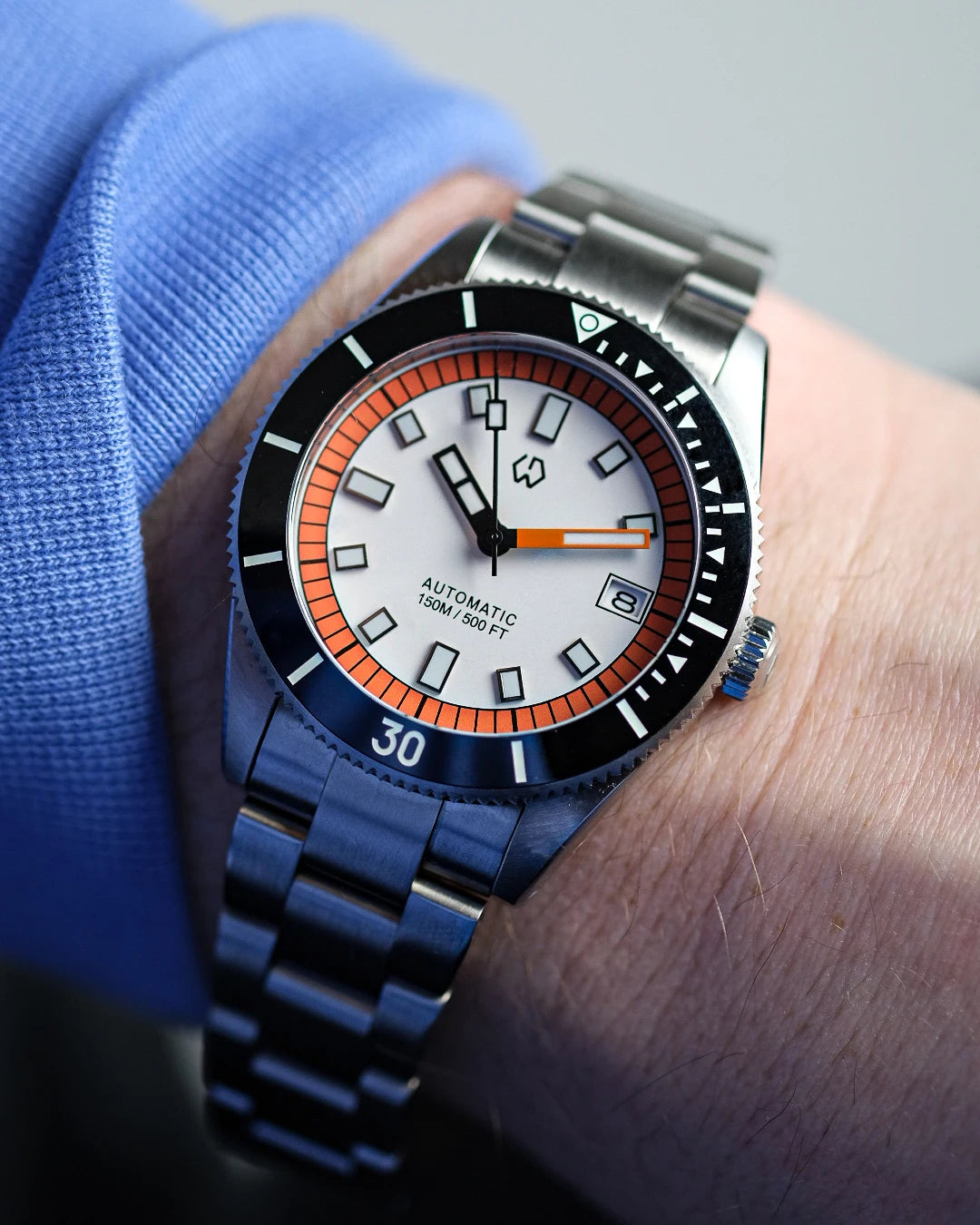 Wishdoit Taucheruhr 40mm Seiko NH35 Werk Edelstahl
