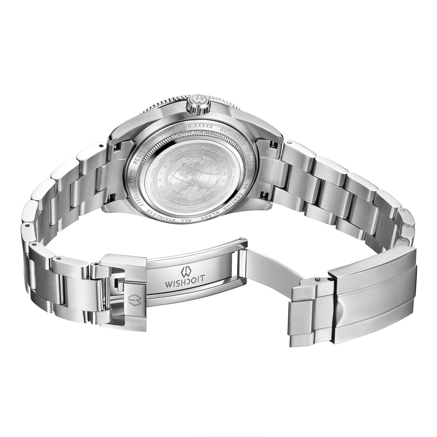 Wishdoit Taucheruhr 40mm Seiko NH35 Werk Edelstahl
