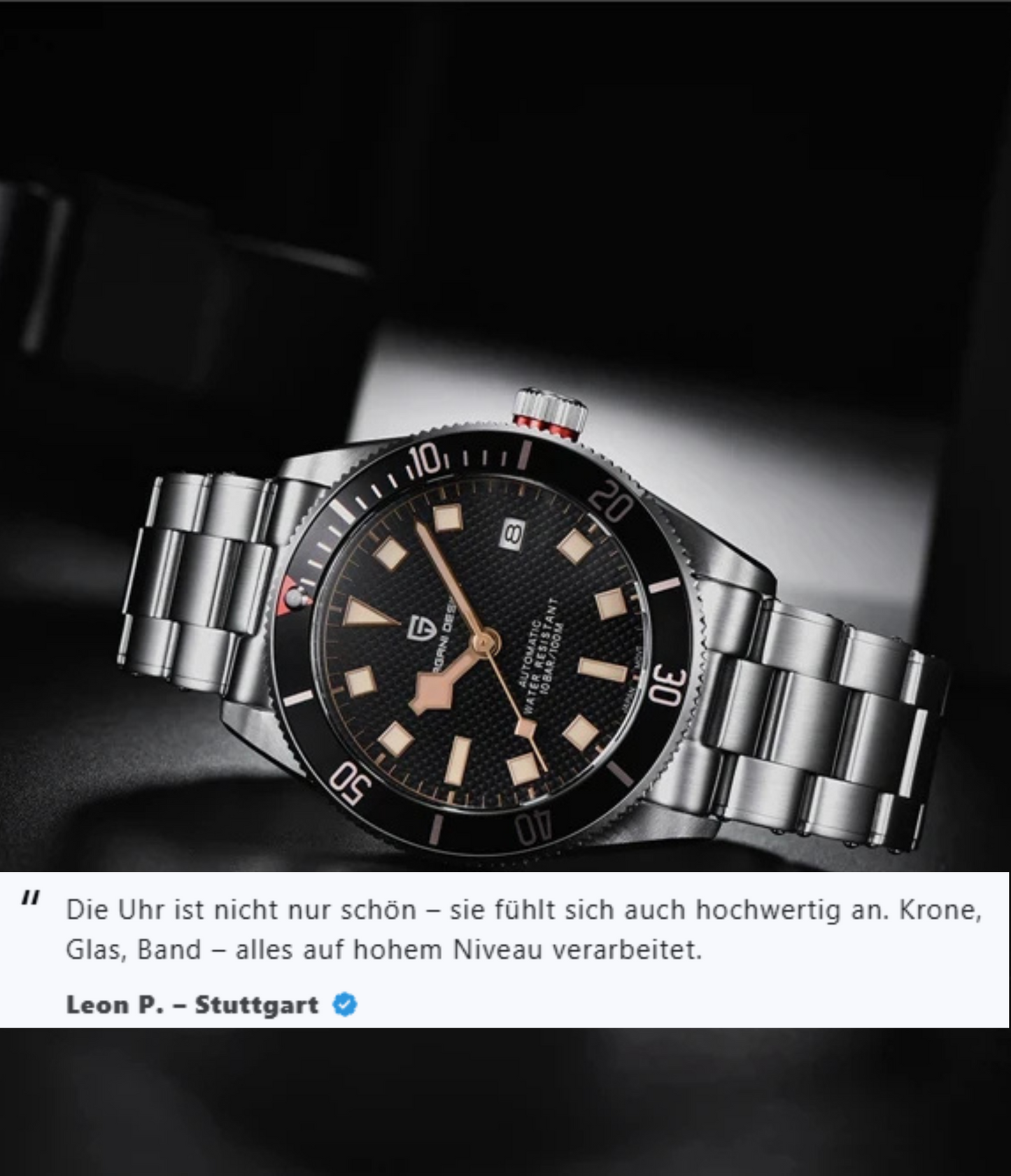 Pagani Design BB58 Automatikuhr Herren