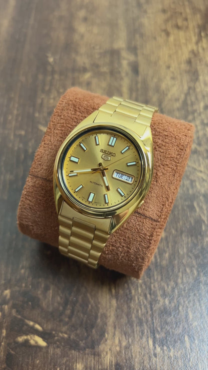 Seiko SNXS80K1 Gold Automatikuhr Herren