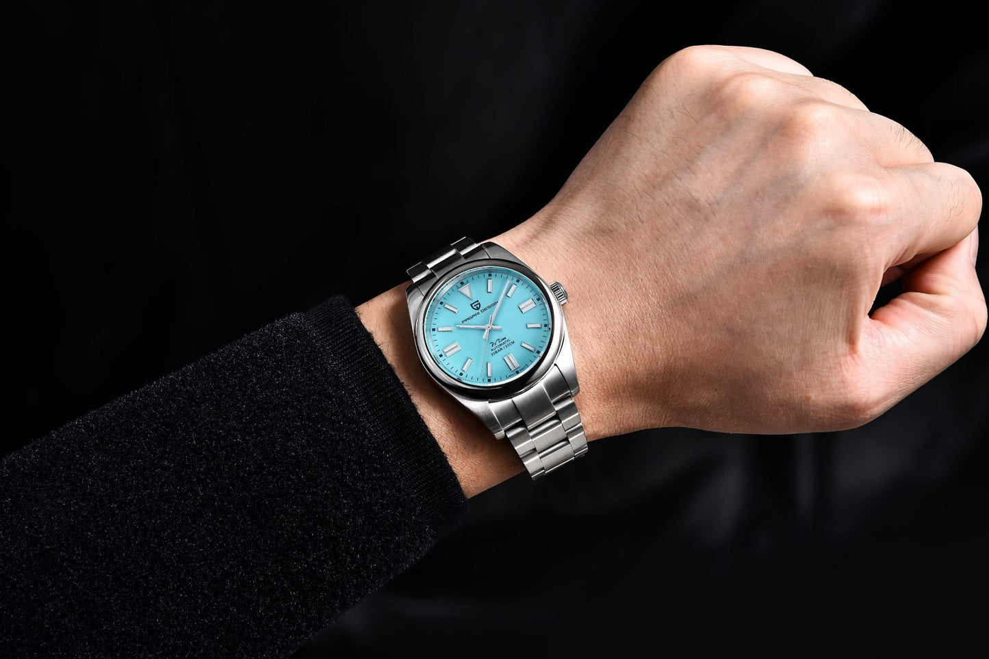 Pagani Design PD-1690 Automatikuhr Herren Edelstahl mit Datum 39 mm Seiko NH35