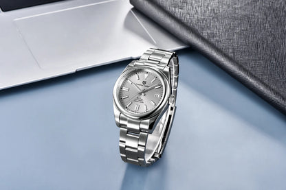 Pagani Design PD-1690 Automatikuhr Herren Edelstahl mit Datum 39 mm Seiko NH35