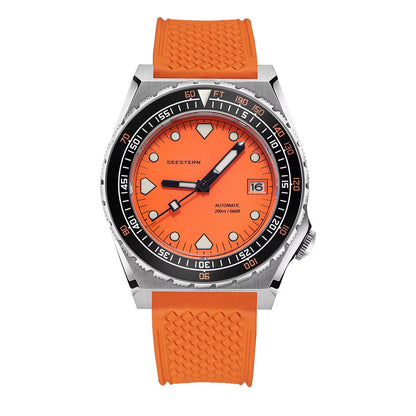 Seestern Taucher Uhr SUB600T Automatikuhr Saphirglas Edelstahl 200m Wasserdicht