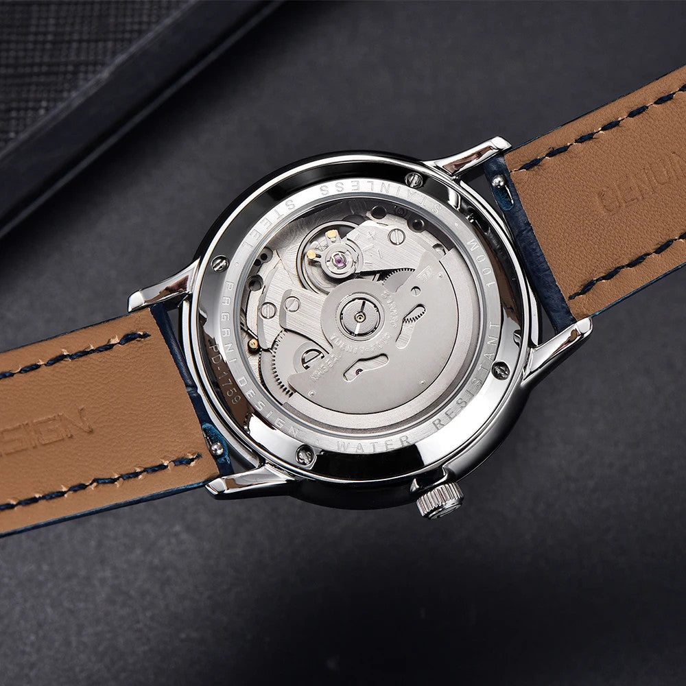 Pagani Design PD-1759 Automatik Uhr Herren Armbanduhr Edelstahl Saphirglas 40mm