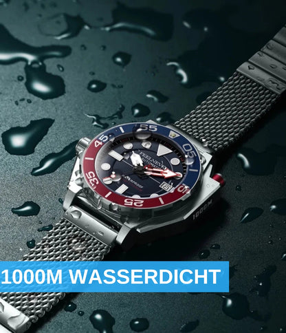 Feelnever Taucheruhr Automatik Edelstahl 45mm