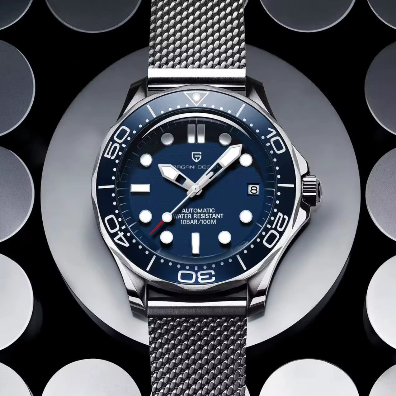 Pagani Design PD-1667 Automatikuhr |Edelstahl & Saphirglas | NH35A |42mm