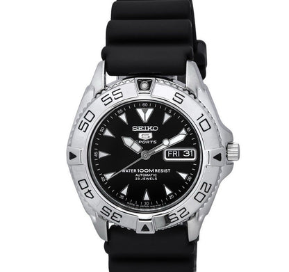 Seiko 5 SNZB33J2 Automatikuhr Herren Taucheruhr Edelstahl 38mm