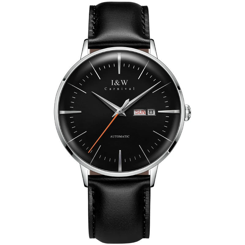 Herren Luxus Automatik Uhr Armbanduhr Saphirglas Edelstahl 42mm 3bar