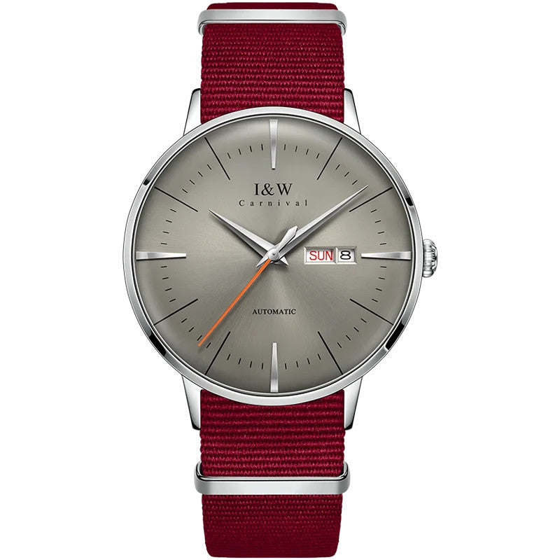 Herren Luxus Automatik Uhr Armbanduhr Saphirglas Edelstahl 42mm 3bar