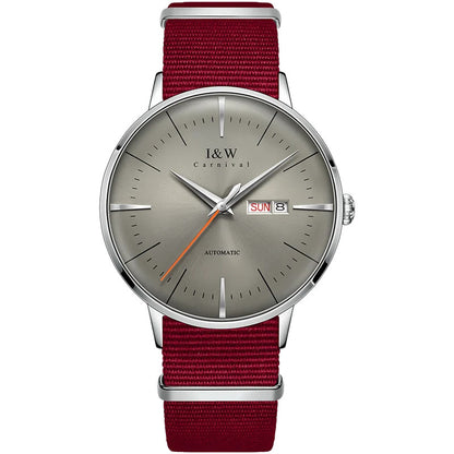 Herren Luxus Automatik Uhr Armbanduhr Saphirglas Edelstahl 42mm 3bar