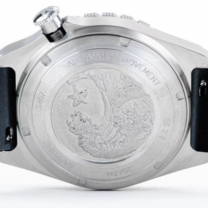 Seestern Taucher Uhr SUB600T Automatikuhr Saphirglas Edelstahl 200m Wasserdicht