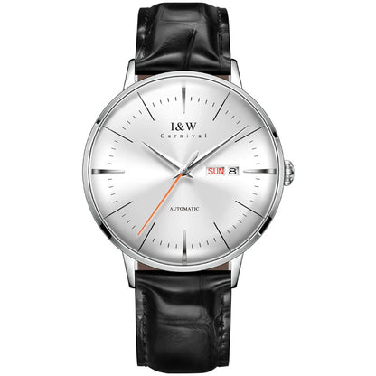 Herren Luxus Automatik Uhr Armbanduhr Saphirglas Edelstahl 42mm 3bar
