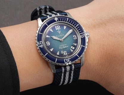 Cadisen Automatik Uhr Herren Armbanduhr Edelstahl 42mm Mineralglas 10bar Datum
