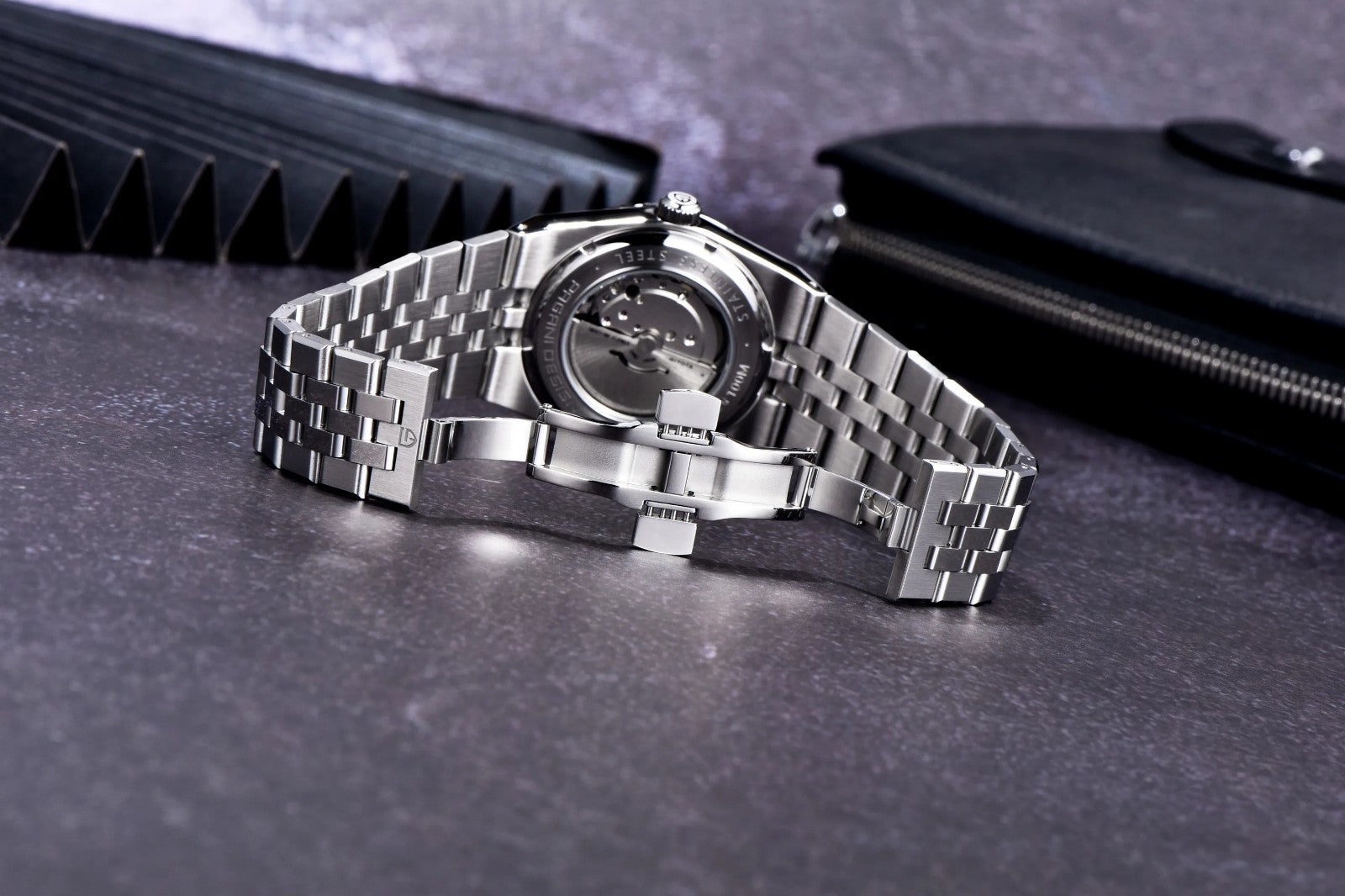 Pagani Design PD-YS027 Herren Automatik Armbanduhr Edelstahl Saphirglas 40mm