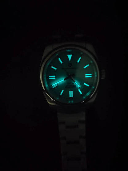 Pagani Design PD-1690 Automatikuhr Herren Edelstahl mit Datum 39 mm Seiko NH35
