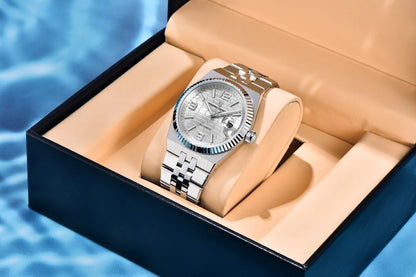 Pagani Design PD-YS027 Herren Automatik Armbanduhr Edelstahl Saphirglas 40mm