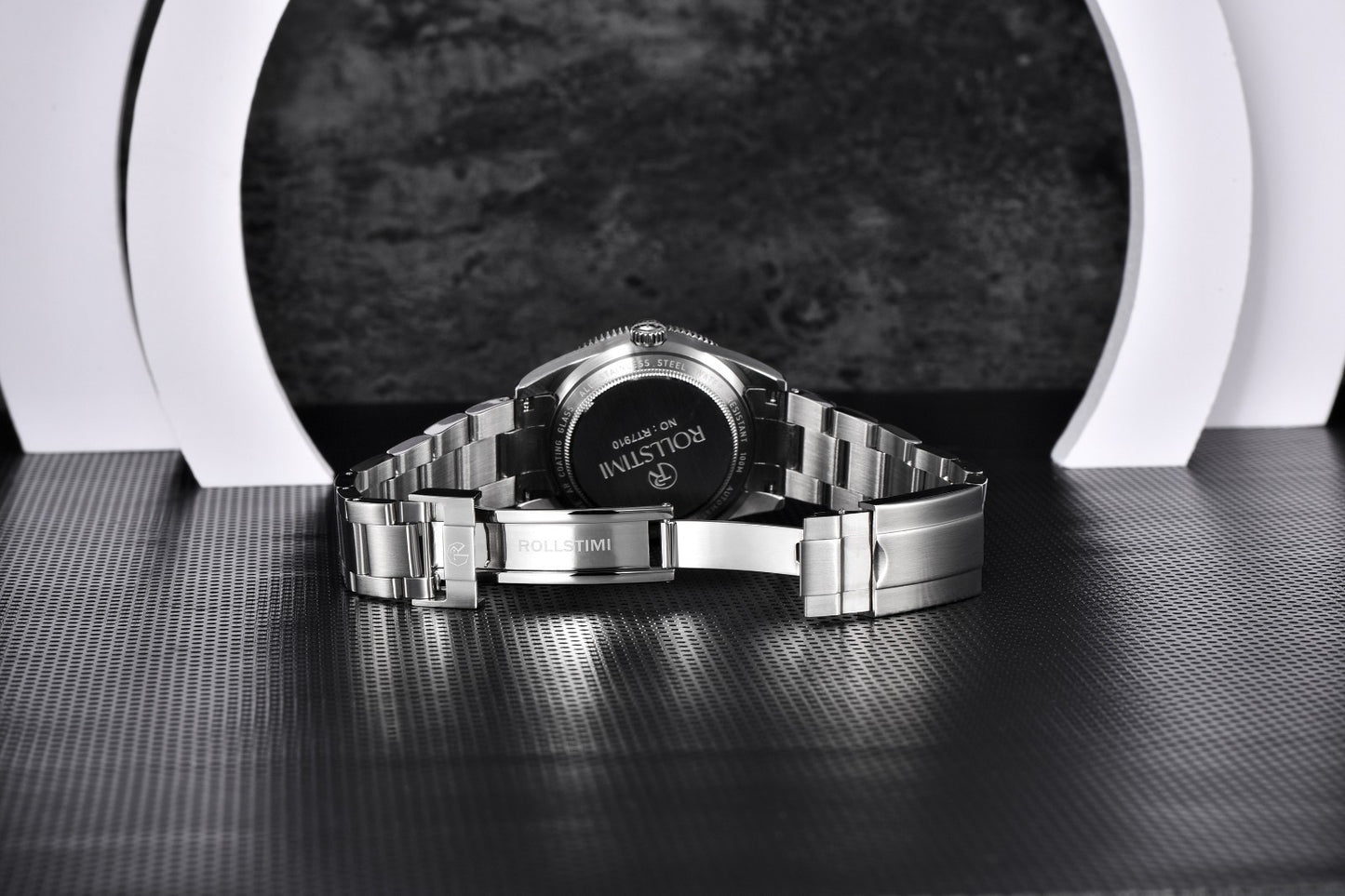 RollTimi Automatikuhr Seiko NH35 Edelstahl Saphirglas Datum 42mm