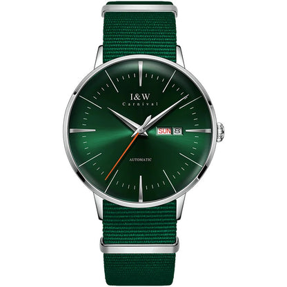 Herren Luxus Automatik Uhr Armbanduhr Saphirglas Edelstahl 42mm 3bar