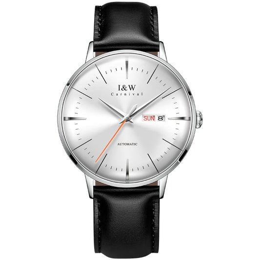 Herren Luxus Automatik Uhr Armbanduhr Saphirglas Edelstahl 42mm 3bar