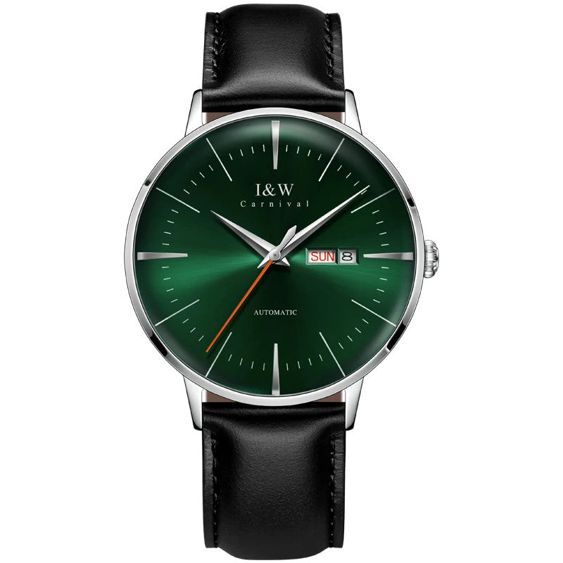 Herren Luxus Automatik Uhr Armbanduhr Saphirglas Edelstahl 42mm 3bar