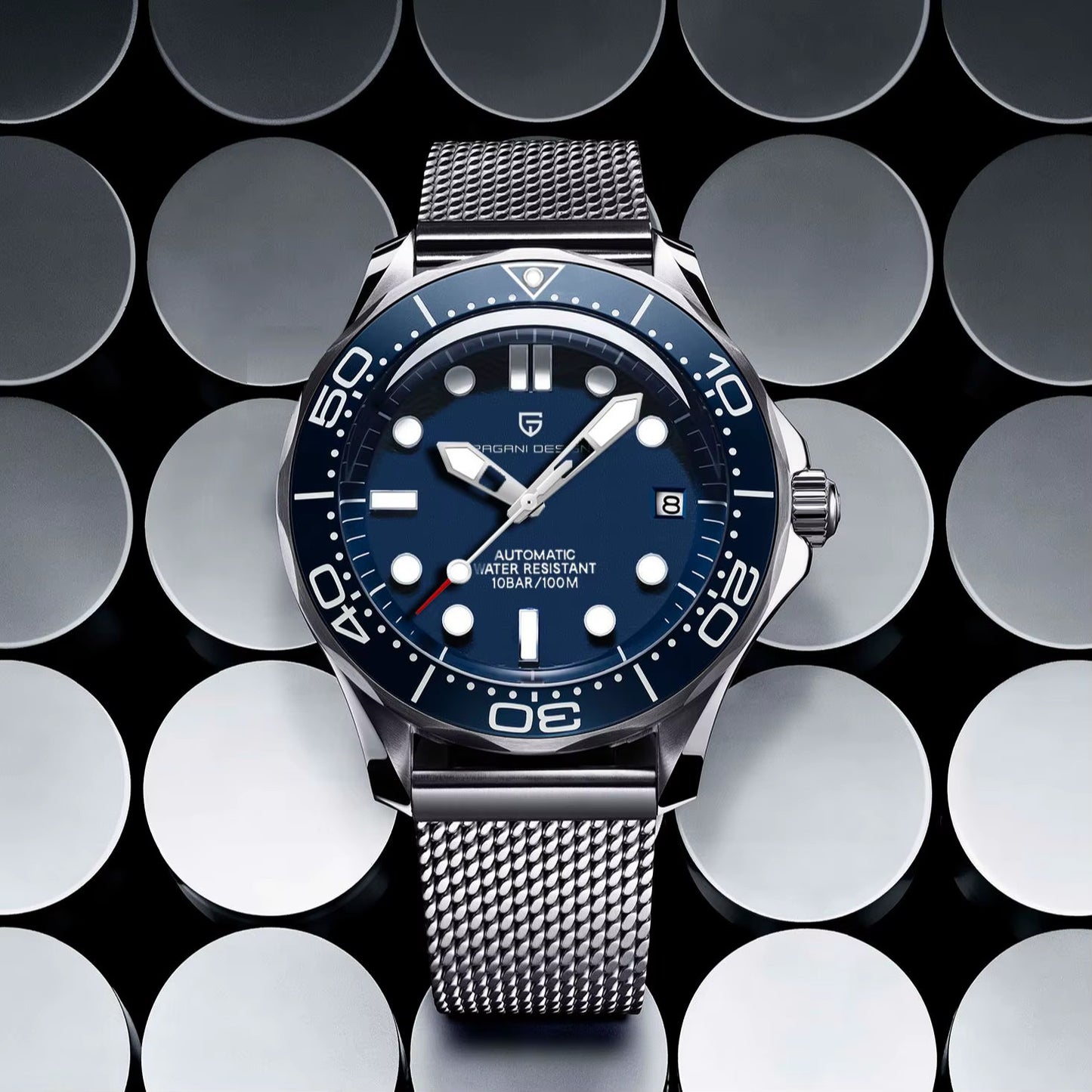 Pagani Design PD-1667 Automatikuhr |Edelstahl & Saphirglas | NH35A |42mm