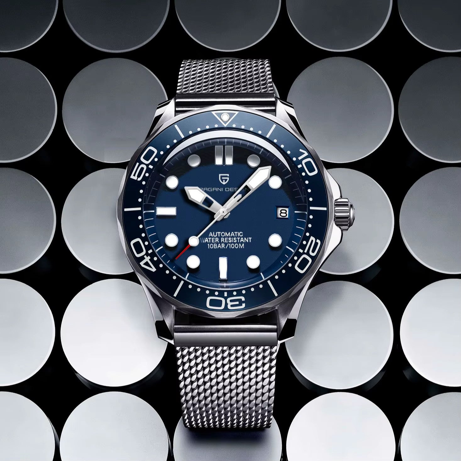 Pagani Design PD-1667 Automatikuhr |Edelstahl & Saphirglas | NH35A |42mm