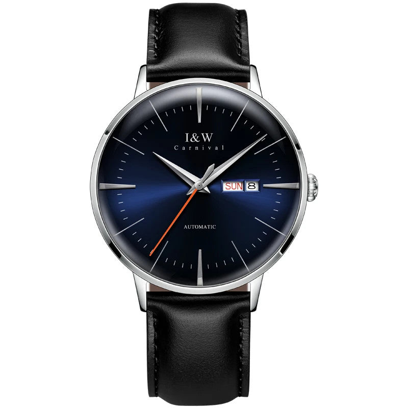 Herren Luxus Automatik Uhr Armbanduhr Saphirglas Edelstahl 42mm 3bar