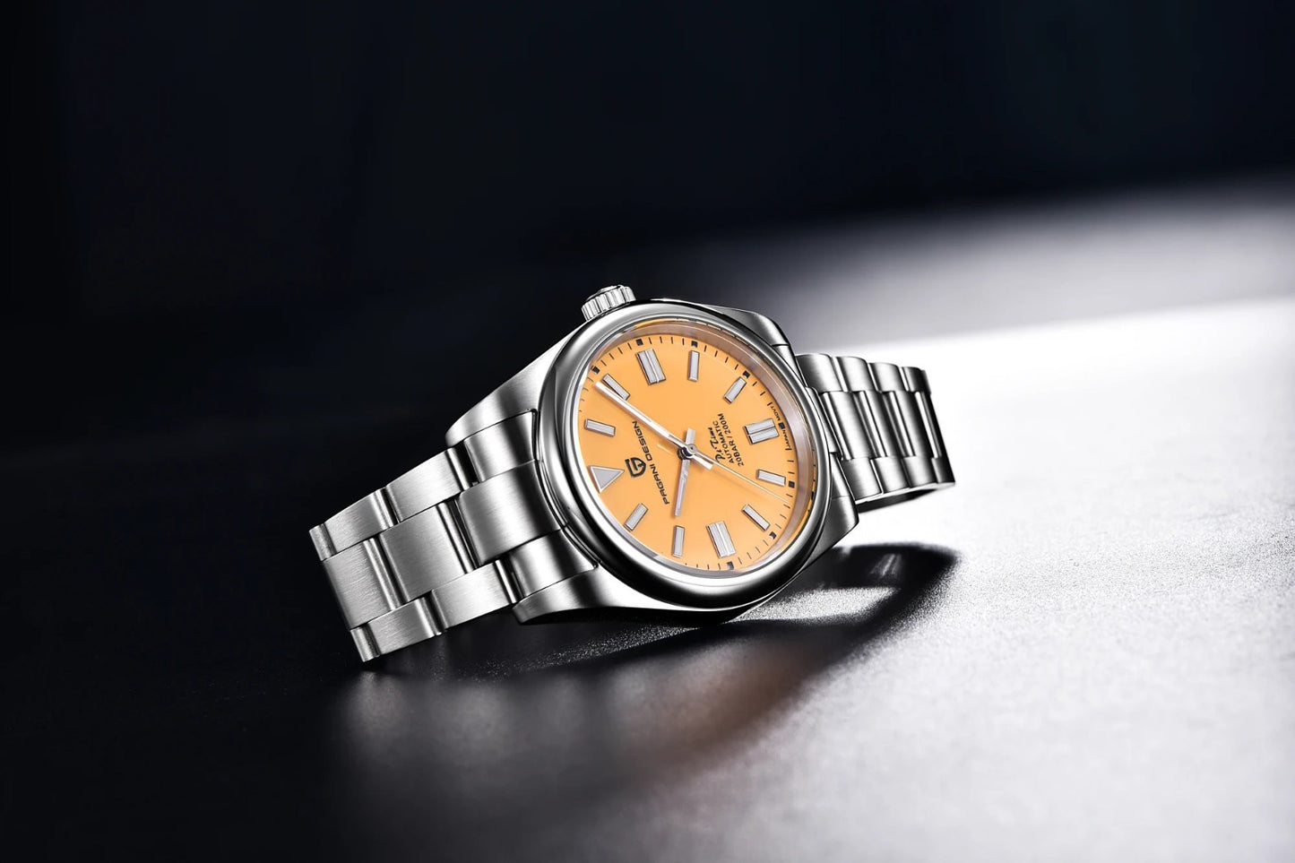 Pagani Design PD-1690 Automatikuhr Herren Edelstahl mit Datum 39 mm Seiko NH35