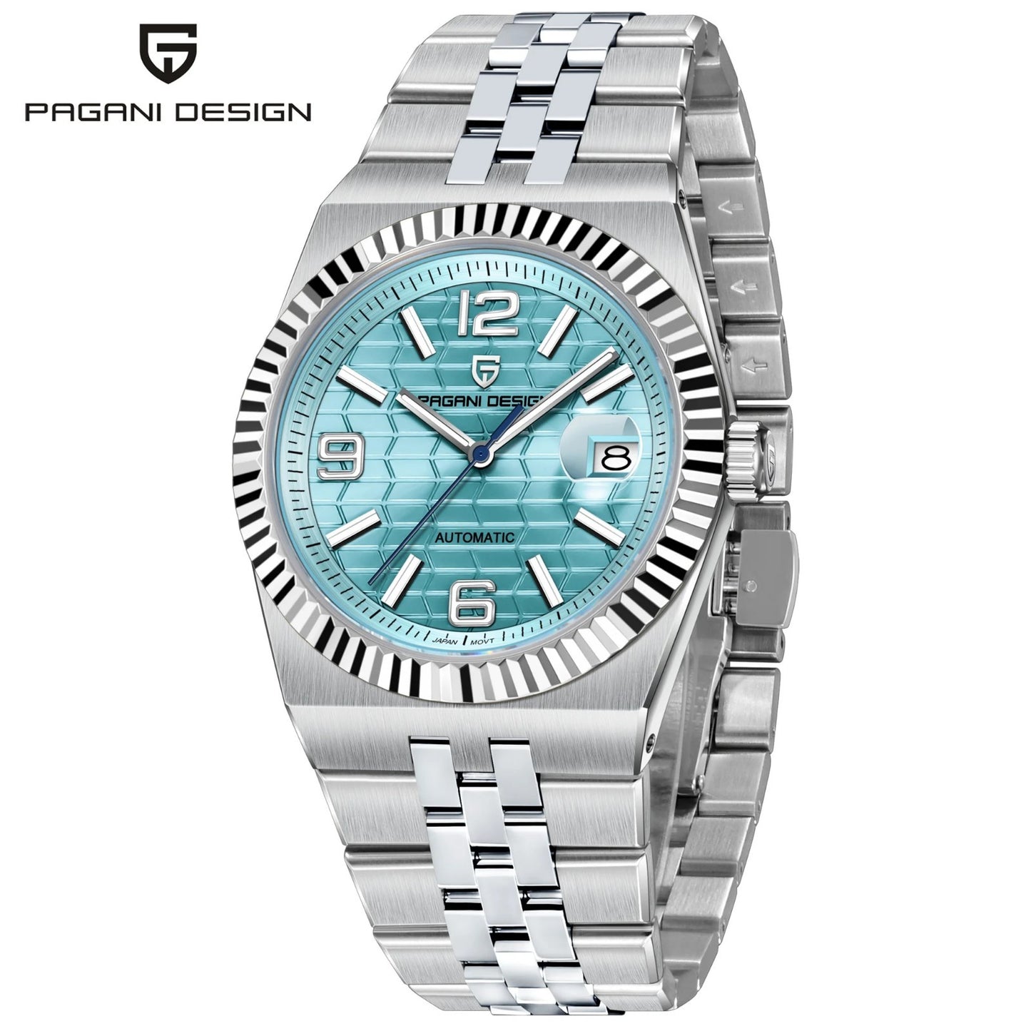 Pagani Design PD-YS027 Herren Automatik Armbanduhr Edelstahl Saphirglas 40mm