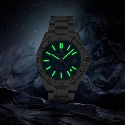 Pagani Design PD-1792 GMT Automatikuhr Herren Edelstahl 39mm Saphirglas