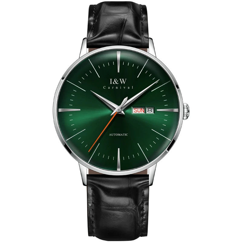 Herren Luxus Automatik Uhr Armbanduhr Saphirglas Edelstahl 42mm 3bar