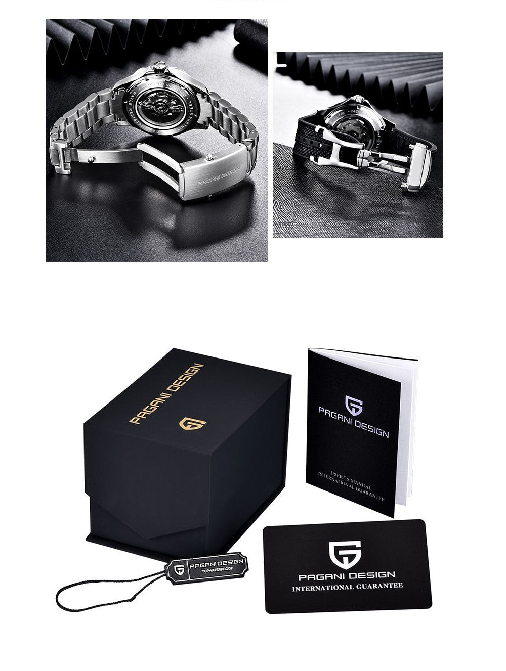 Pagani Design PD-1667 Automatikuhr |Edelstahl & Saphirglas | NH35A |42mm