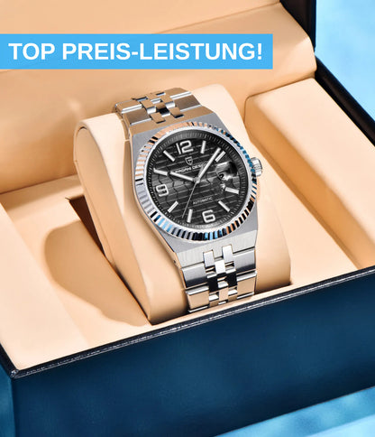 Pagani Design PD-YS027 Herren Automatik Armbanduhr Edelstahl Saphirglas 40mm