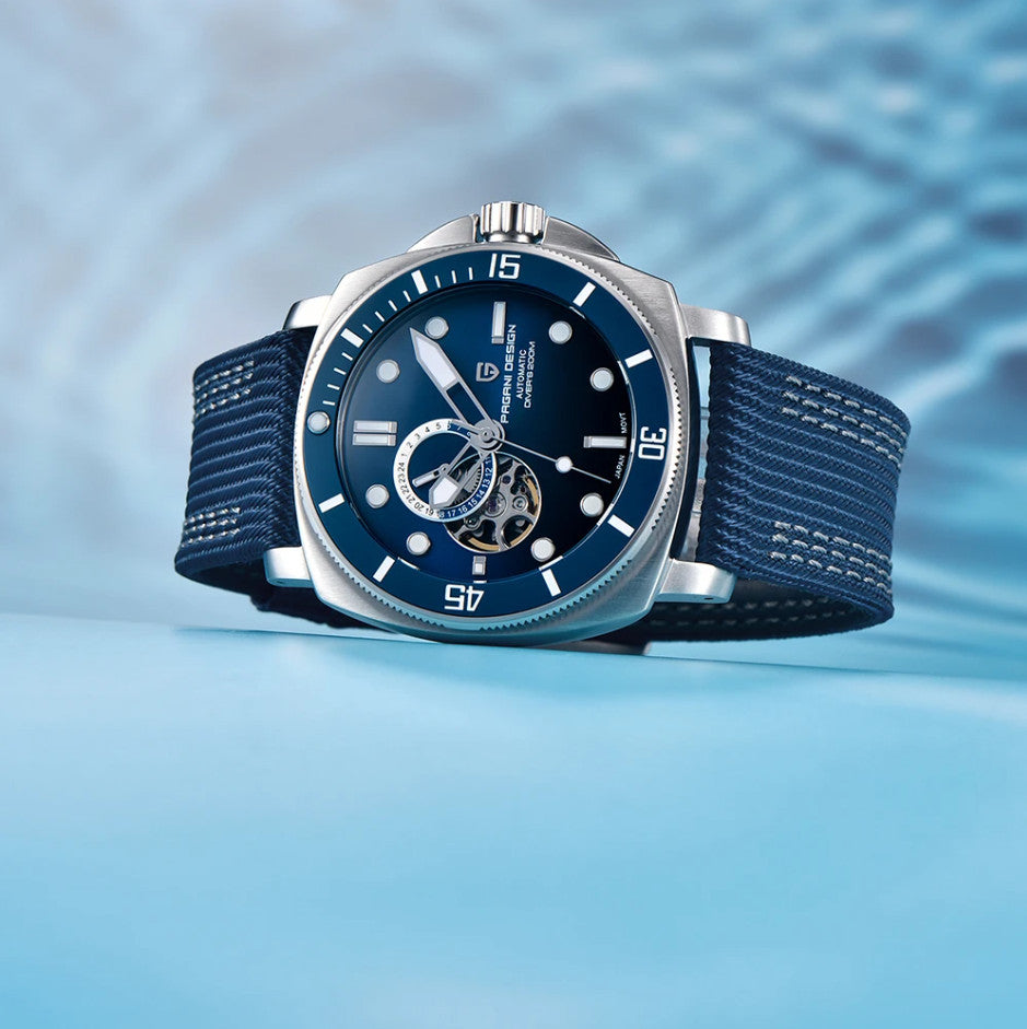 Pagani Design PD-1736 Automatikuhr Herren Edelstahl Saphirglas NH39 43 mm Luxus