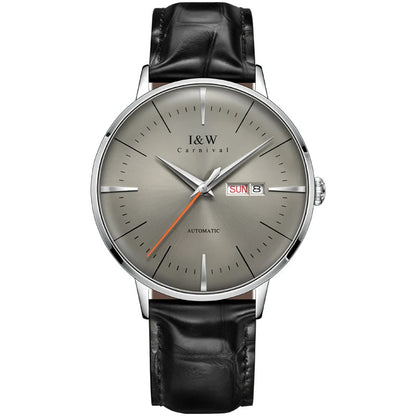 Herren Luxus Automatik Uhr Armbanduhr Saphirglas Edelstahl 42mm 3bar