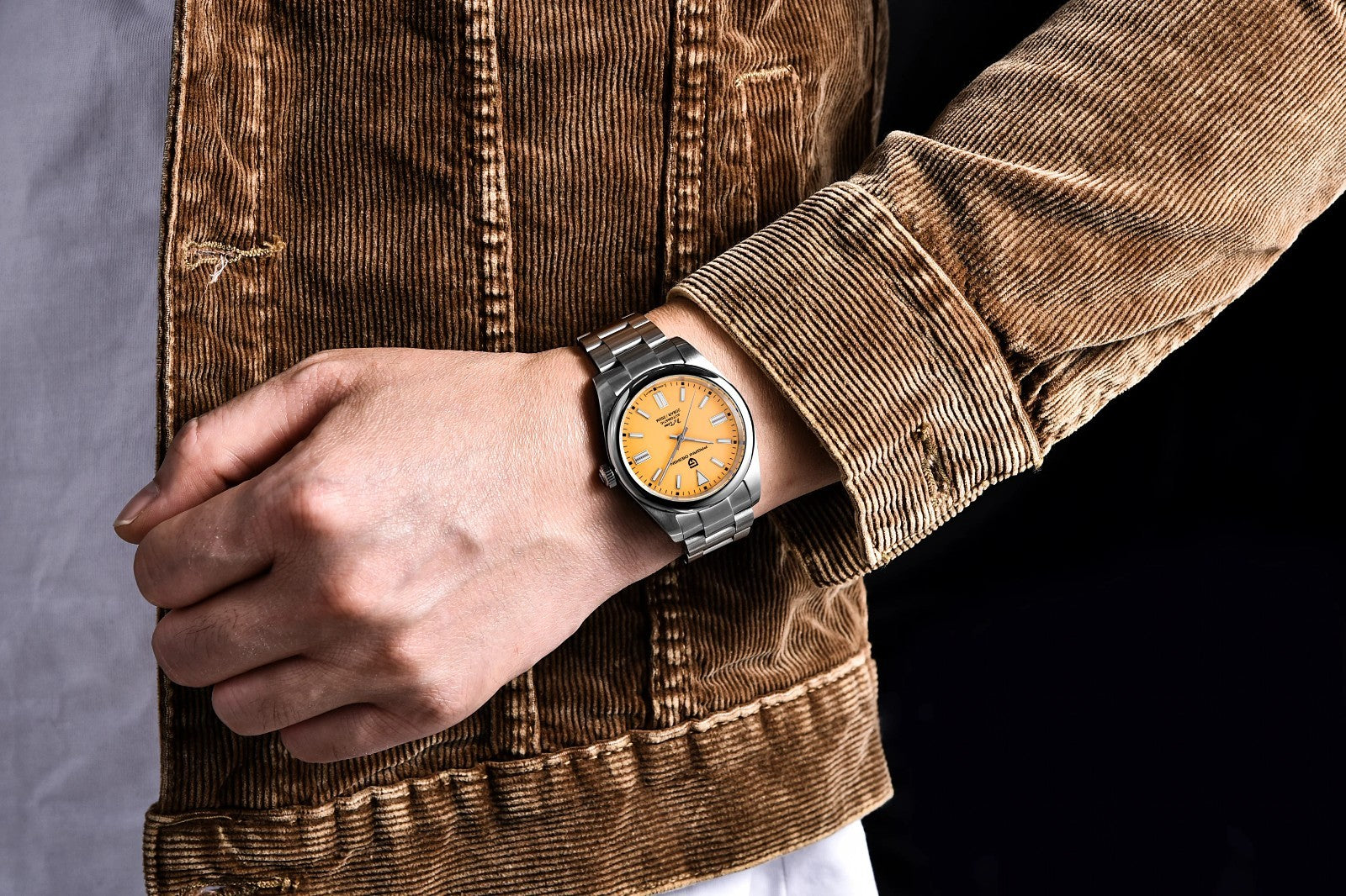 Pagani Design PD-1690 Automatikuhr Herren Edelstahl mit Datum 39 mm Seiko NH35