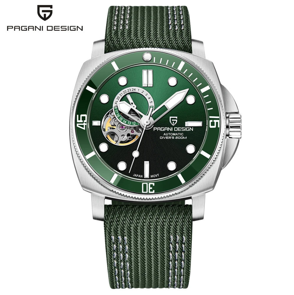 Pagani Design PD-1736 Automatikuhr Herren Edelstahl Saphirglas NH39 43 mm Luxus