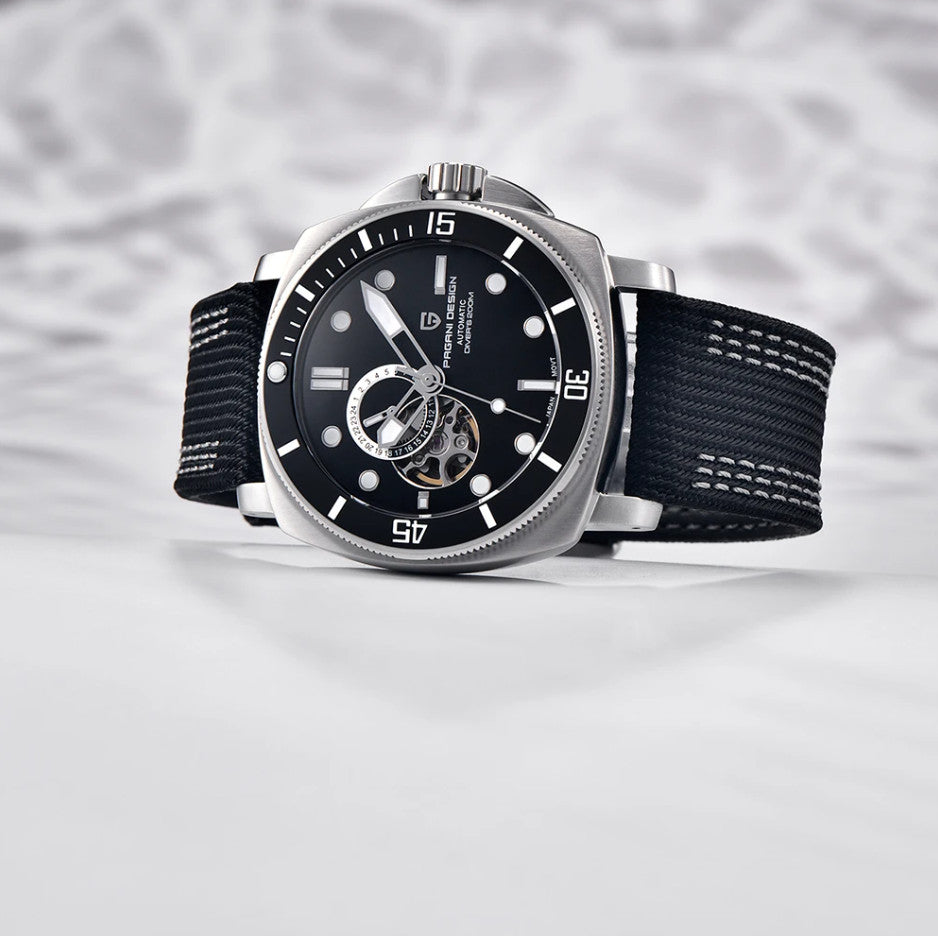 Pagani Design PD-1736 Automatikuhr Herren Edelstahl Saphirglas NH39 43 mm Luxus
